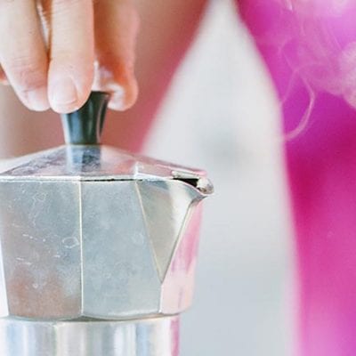 fare il caffe con la moka