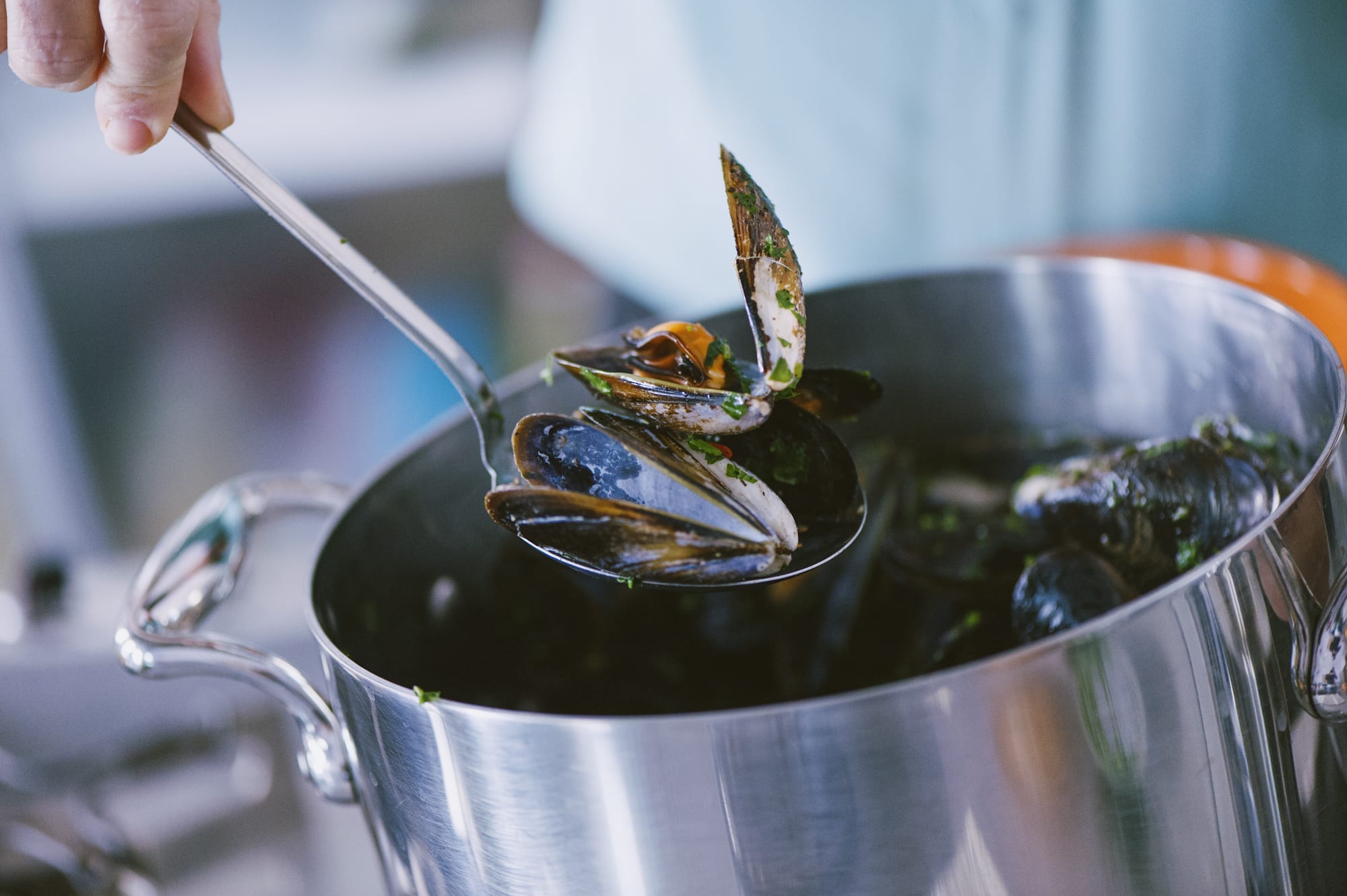 Come pulire le cozze fresche