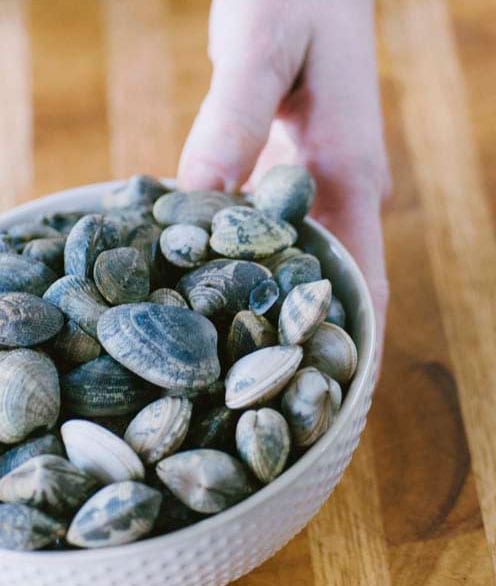 Come pulire le vongole