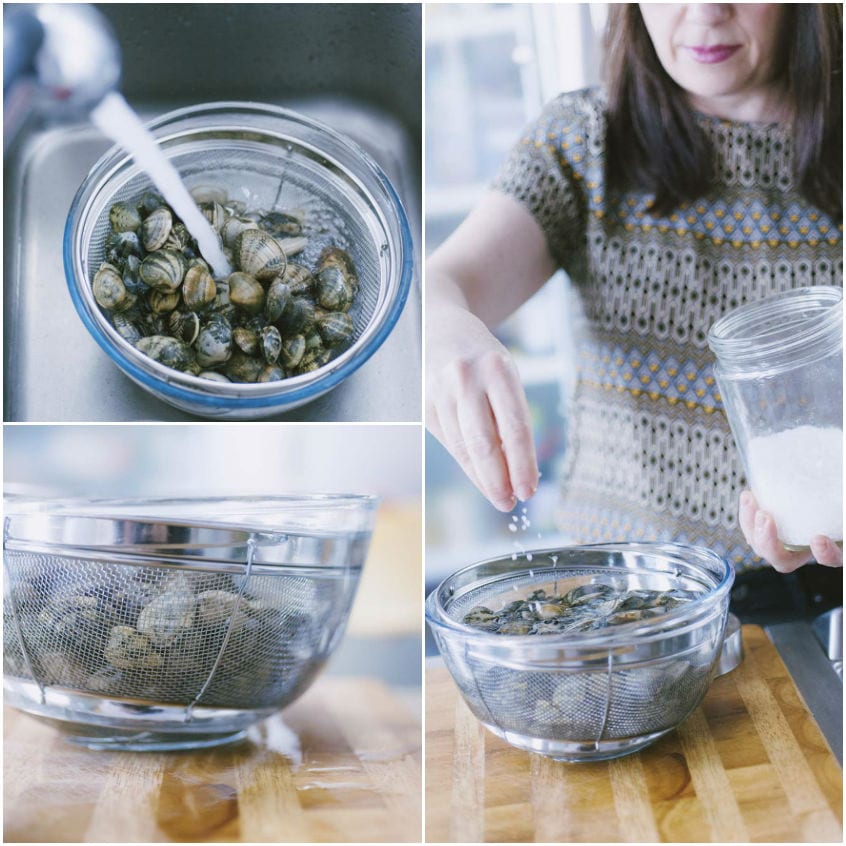 Come pulire le vongole