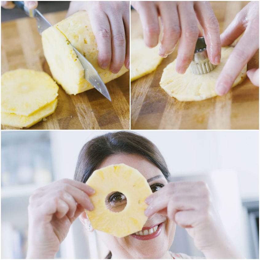 Come pulire e tagliare l'ananas