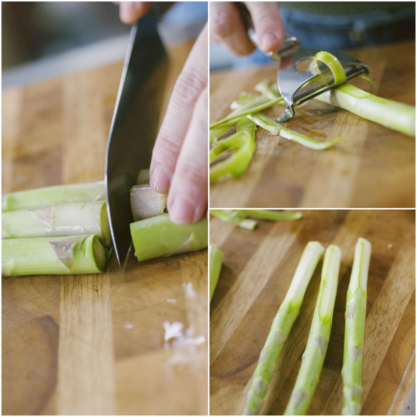 Come pulire gli asparagi