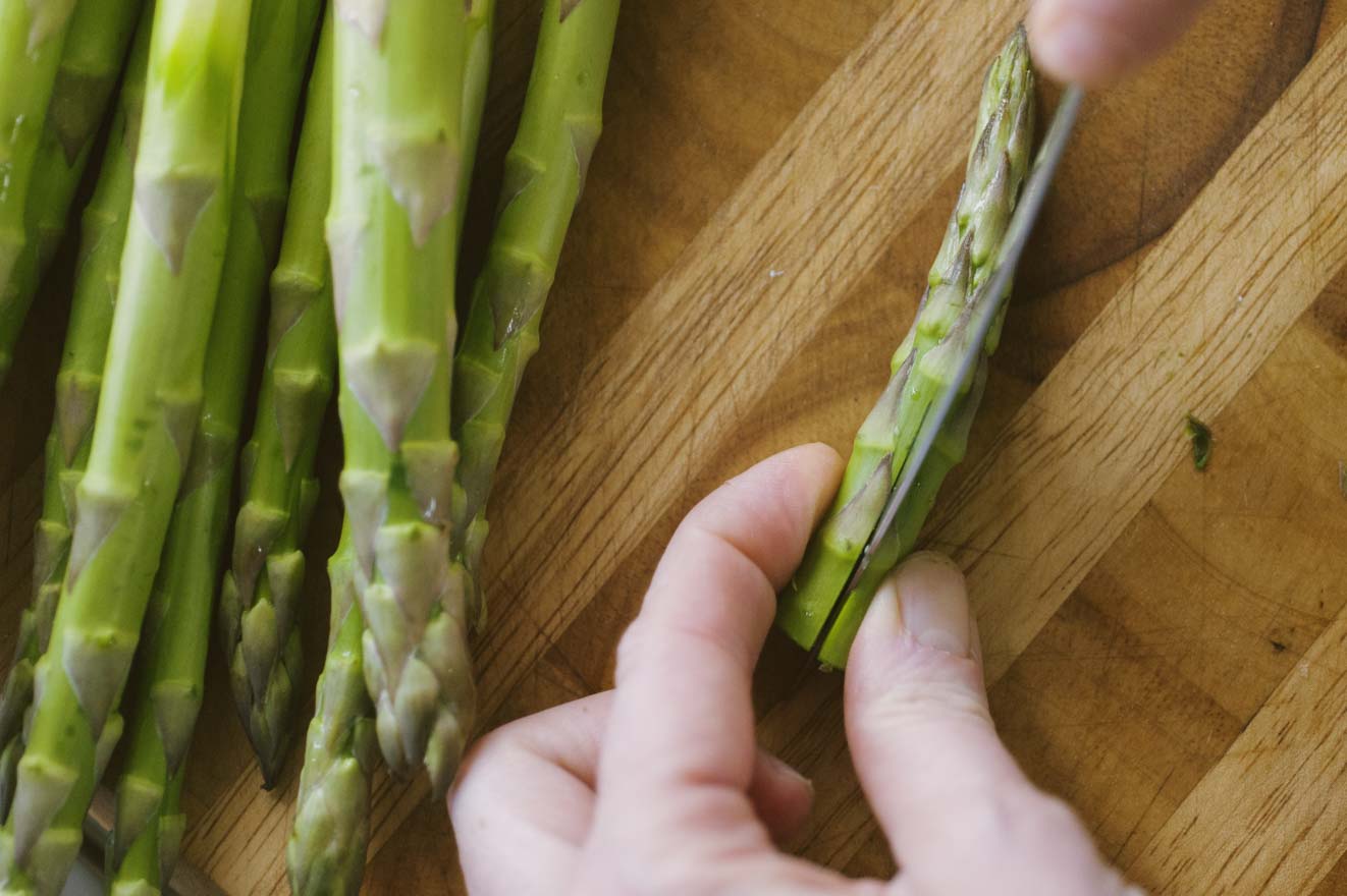 Come pulire gli asparagi