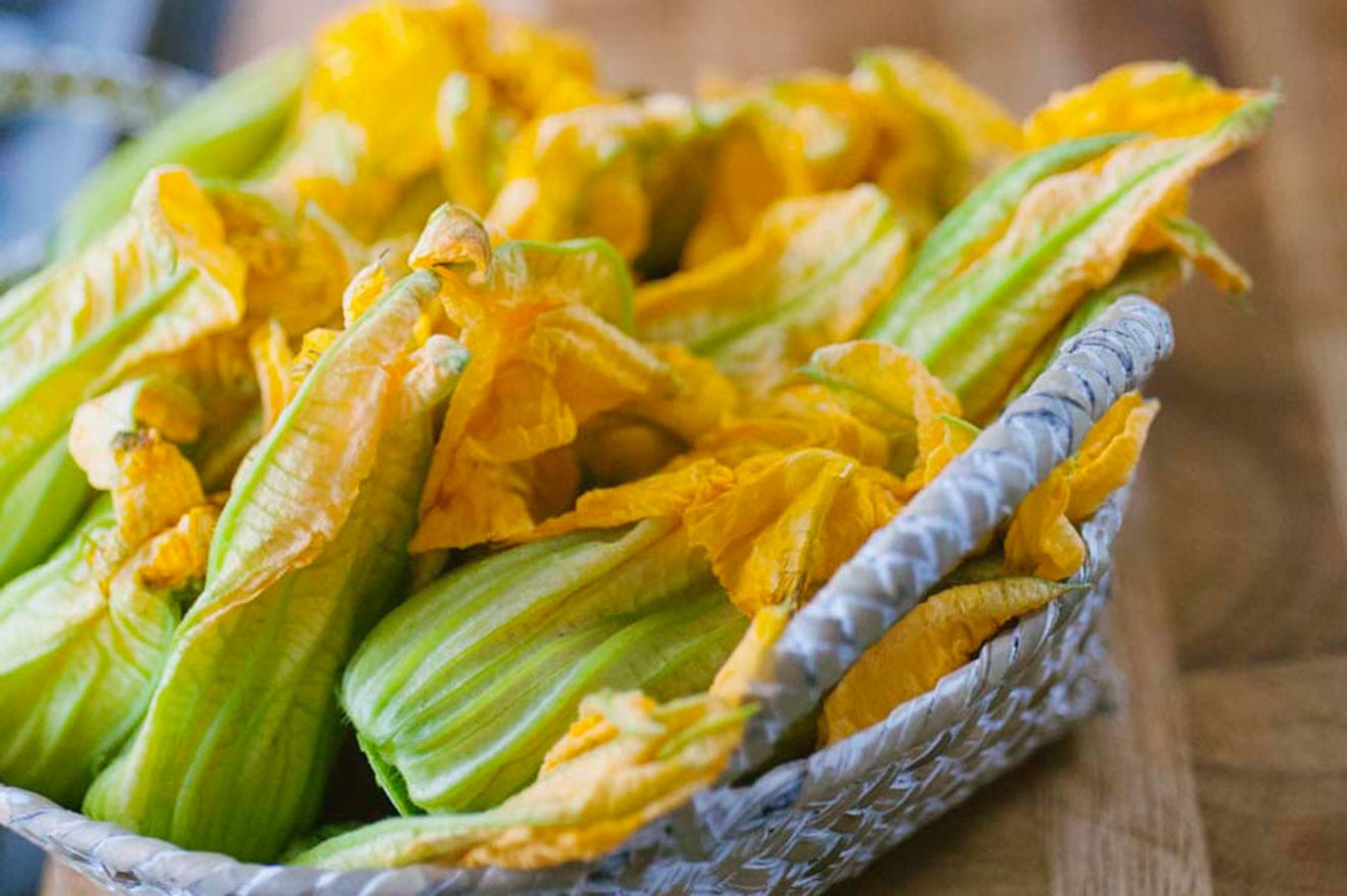 Come pulire i fiori di zucca
