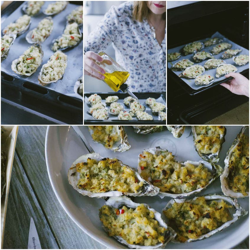 Ostriche gratinate