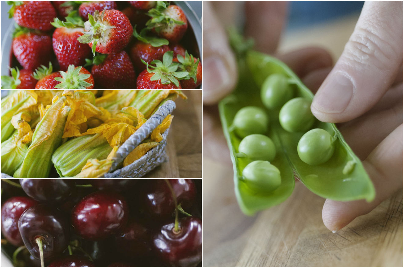 Frutta e verdura in primavera