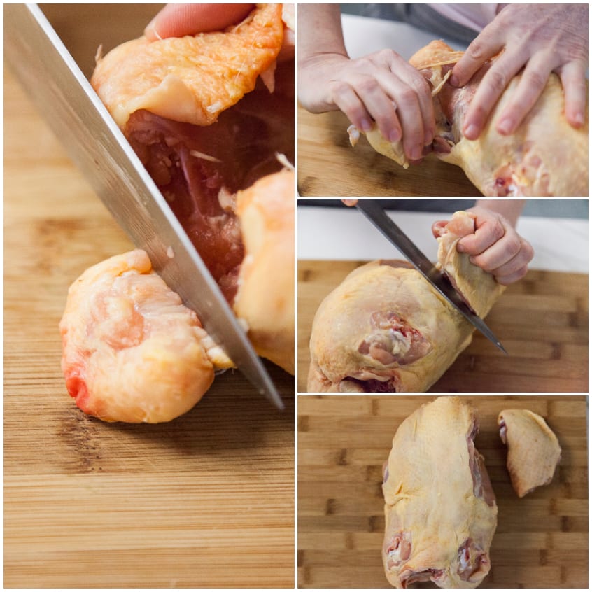 Come dividere il pollo