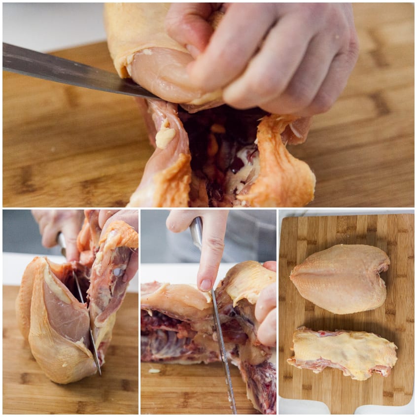 Come dividere il pollo