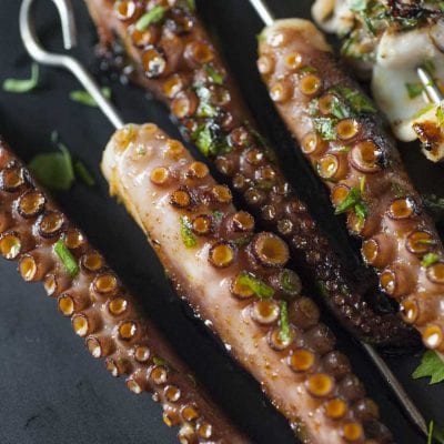 Ricette con polpo