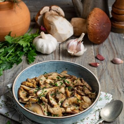 Funghi porcini trifolati