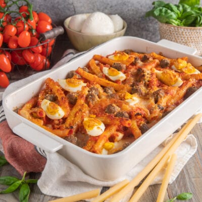 teglia di pasta al forno