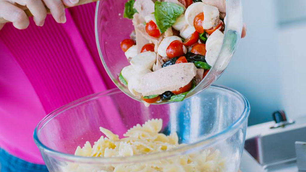 Insalata di pasta pronta