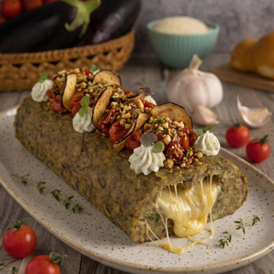 Polpettone di melanzane