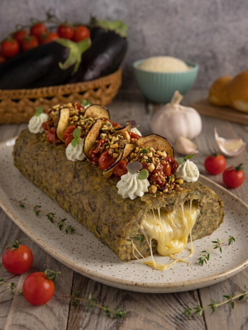 Polpettone di melanzane